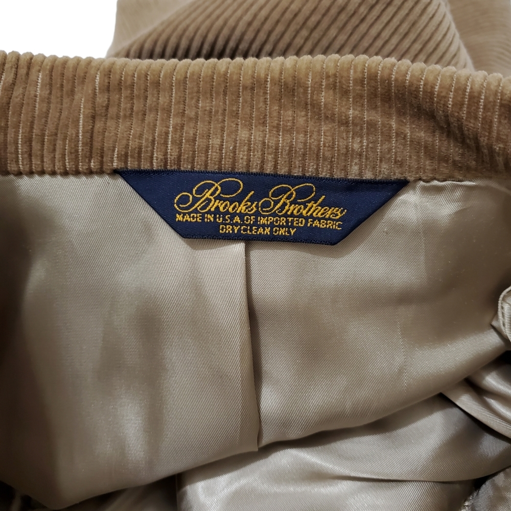 BROOKS BROTHERS Corduroy Sports Coat Blazer Jacket - Picture 9 of 10